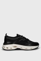 Tımothı Erkek Deri Sneaker Ayakkabı Siyah