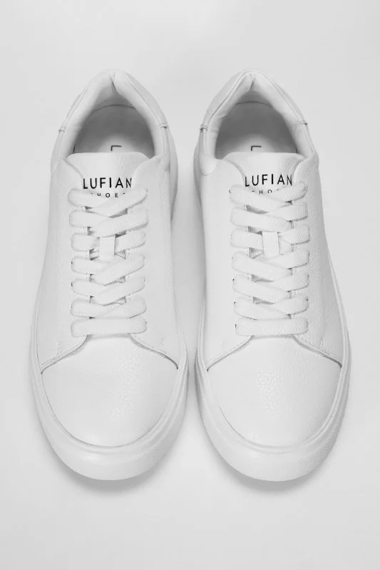 Tommy Erkek Deri Sneaker Ayakkabı Beyaz