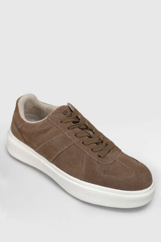 Jaques Erkek Deri Sneaker Ayakkabı Bej