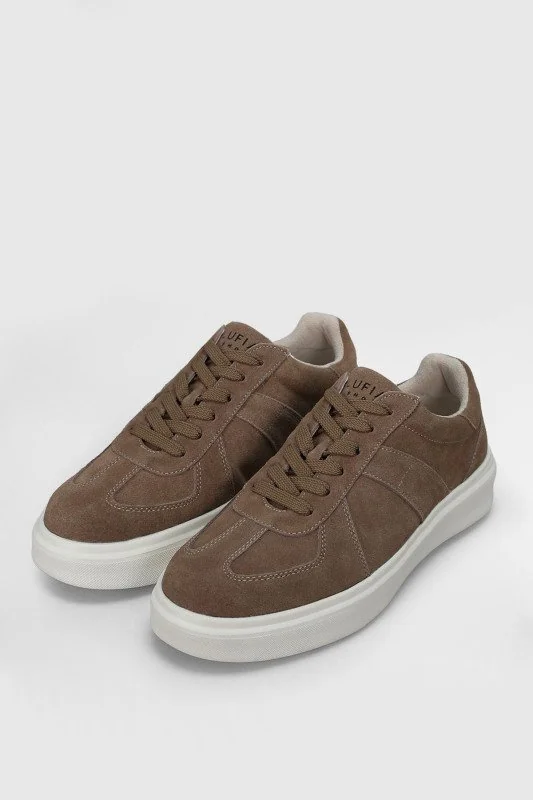 Jaques Erkek Deri Sneaker Ayakkabı Bej