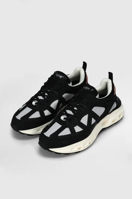 Vlad Erkek Deri Sneaker Ayakkabı Siyah