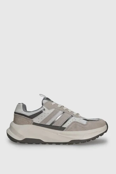 Eduard Erkek Deri Sneaker Ayakkabı Beyaz
