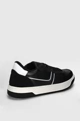 Jack Erkek Deri Sneaker Ayakkabı Siyah