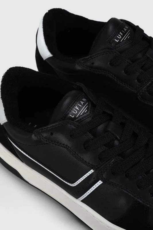 Jack Erkek Deri Sneaker Ayakkabı Siyah