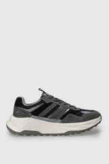 Eduard Erkek Deri Sneaker Ayakkabı Lacivert