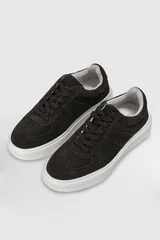 Jaques Erkek Deri Sneaker Ayakkabı Kahverengi