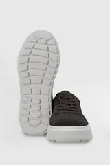 Jaques Erkek Deri Sneaker Ayakkabı Kahverengi