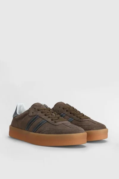 Davıd Erkek Deri Sneaker Ayakkabı Kum