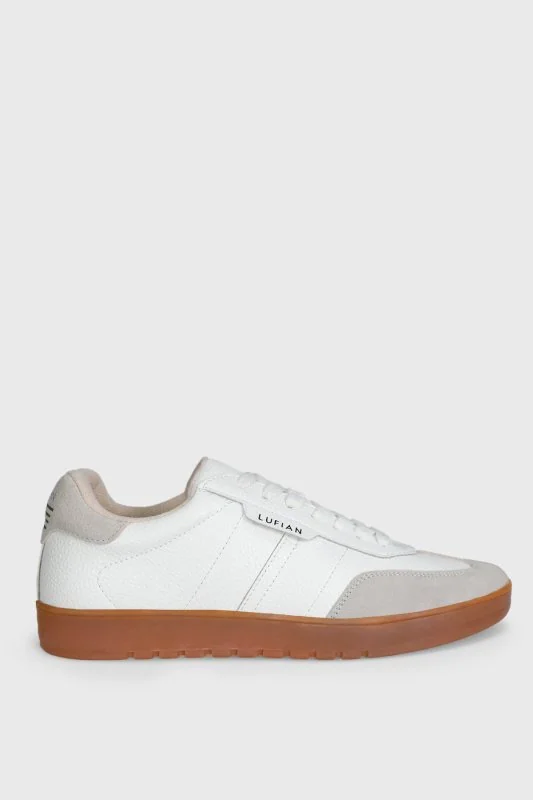 Brıan Erkek Deri Sneaker Ayakkabı Beyaz