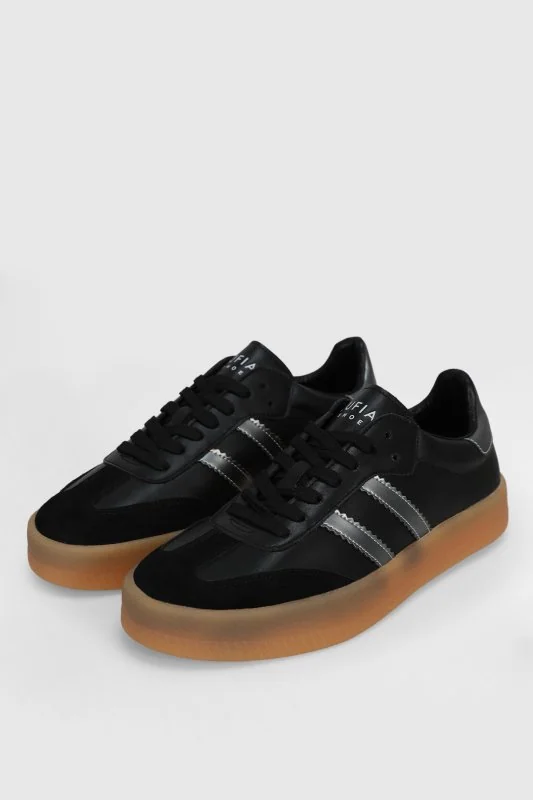 Davıd Erkek Deri Sneaker Ayakkabı Siyah
