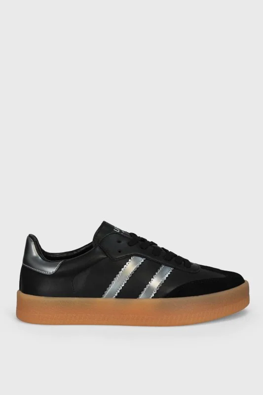Davıd Erkek Deri Sneaker Ayakkabı Siyah
