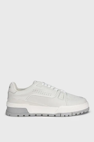 Albert Erkek Deri Sneaker Ayakkabı Beyaz