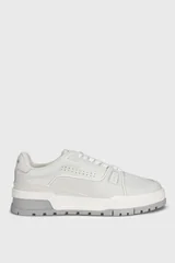 Albert Erkek Deri Sneaker Ayakkabı Beyaz