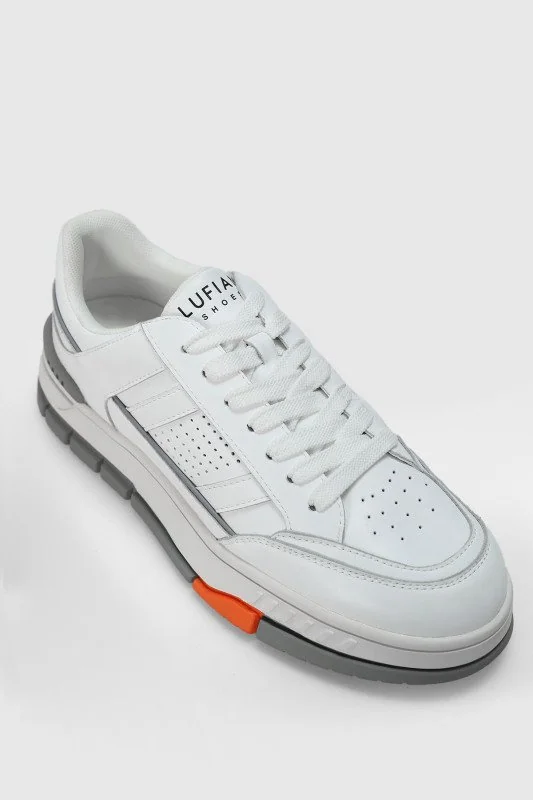 Edwın Erkek Deri Sneaker Ayakkabı Beyaz