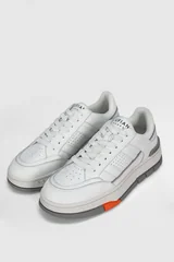 Edwın Erkek Deri Sneaker Ayakkabı Beyaz