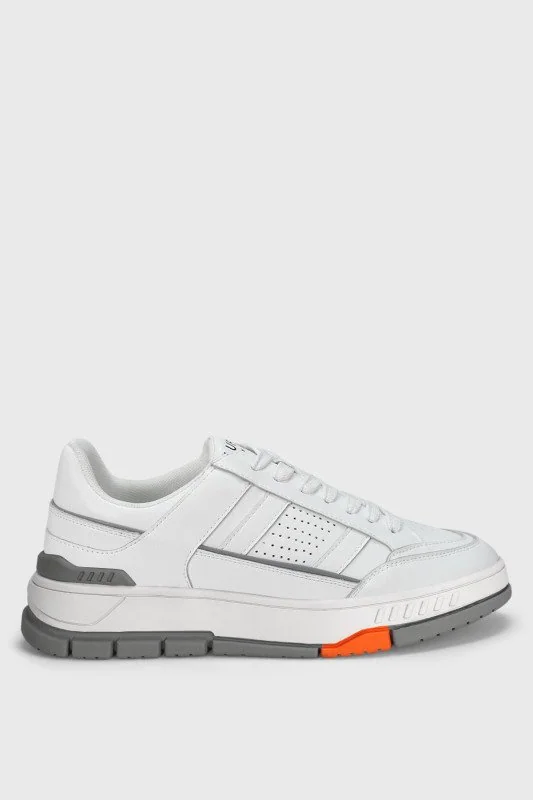 Edwın Erkek Deri Sneaker Ayakkabı Beyaz