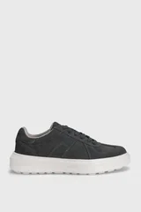 Jaques Erkek Deri Sneaker Ayakkabı Koyu Gri