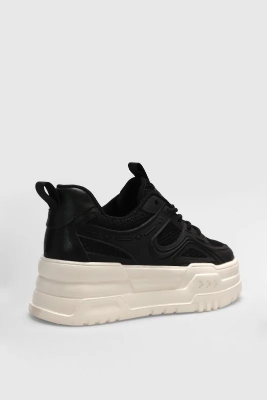Tomrıs Kadın Sneaker Ayakkabı Siyah