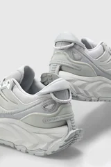 Edwın Erkek Deri Sneaker Ayakkabı Gri
