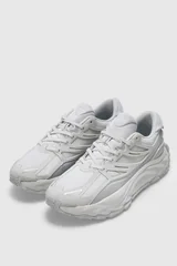 Edwın Erkek Deri Sneaker Ayakkabı Gri