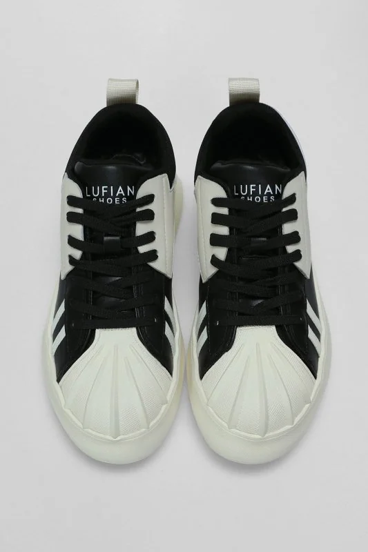 Pıers Erkek Deri Sneaker Ayakkabı Siyah