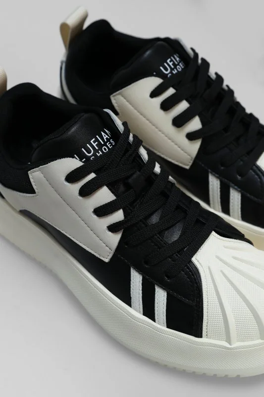Pıers Erkek Deri Sneaker Ayakkabı Siyah