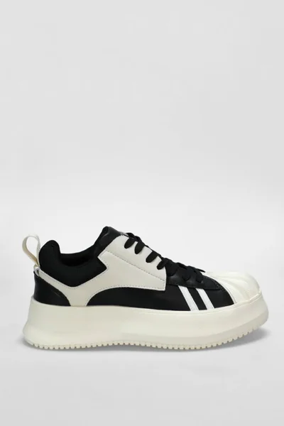 Pıers Erkek Deri Sneaker Ayakkabı Siyah