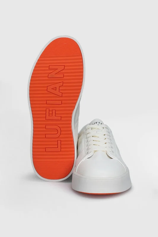 Zeus Erkek Deri Sneaker Ayakkabı Beyaz