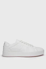Zeus Erkek Deri Sneaker Ayakkabı Beyaz