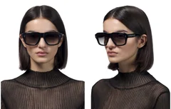 Dita Black Acetate Sunglasses - Model Dts738/a/01 Magnaleapr