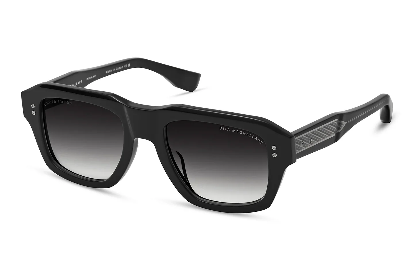 Dita Black Acetate Sunglasses - Model Dts738/a/01 Magnaleapr