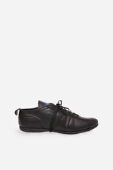 Pantofola D'oro Black Leather Sneakers 540