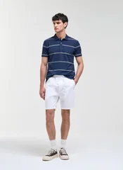 Colmar Blue Cotton-elastane Polo For Men