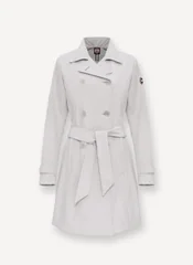 Elegant Beige Women's Trench Coat