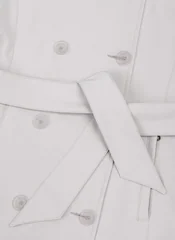 Elegant Beige Women's Trench Coat