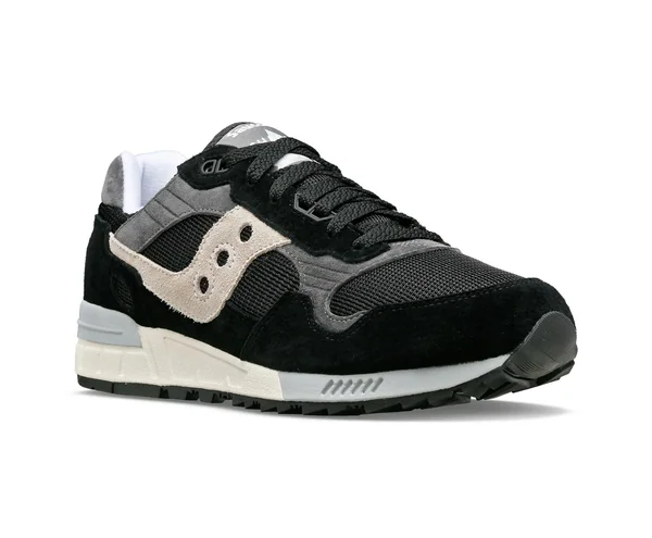Saucony Shadow 5000 Blue Leather & Fabric Sneakers