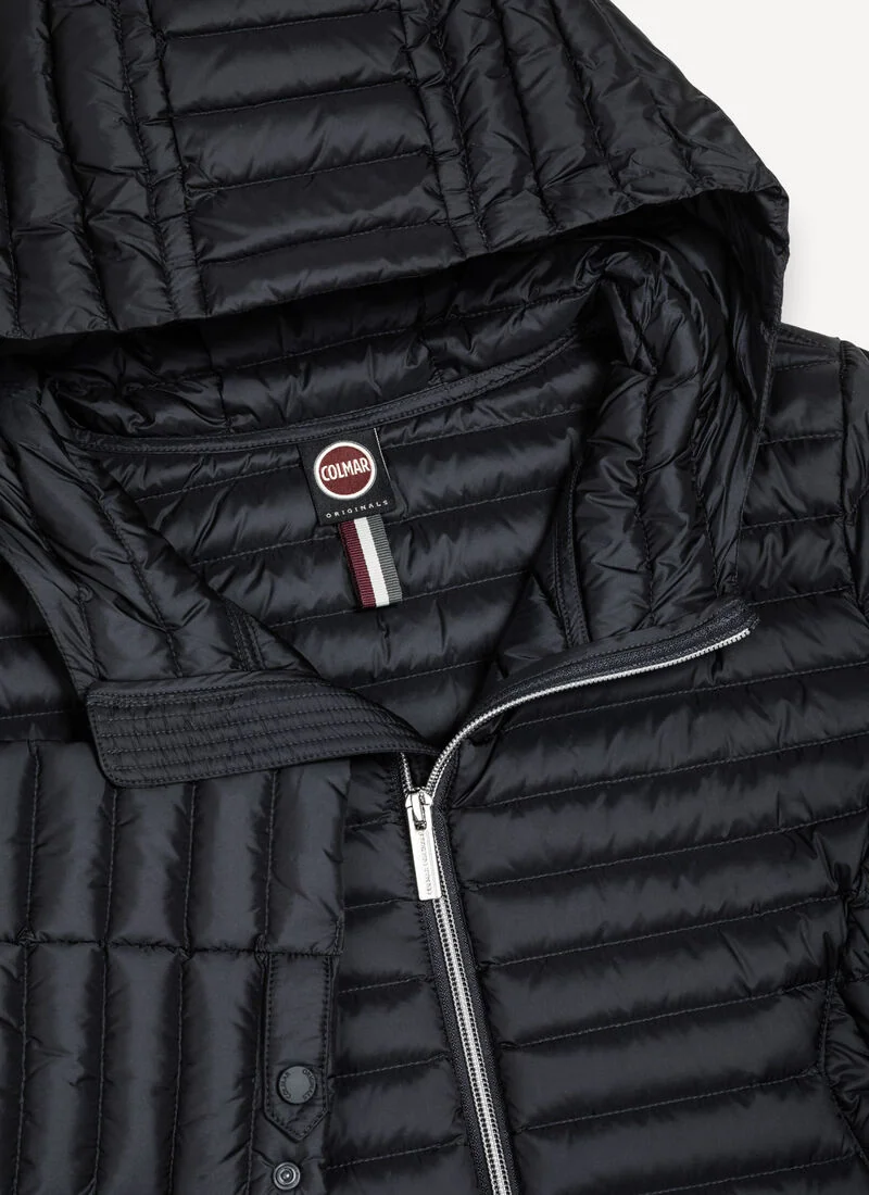 Colmar Women's Black Down Jacket With Hood