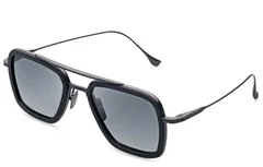 Dita Black Metal Sunglasses - Flight.006