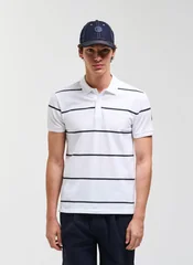 Colmar White Polo Shirt For Men
