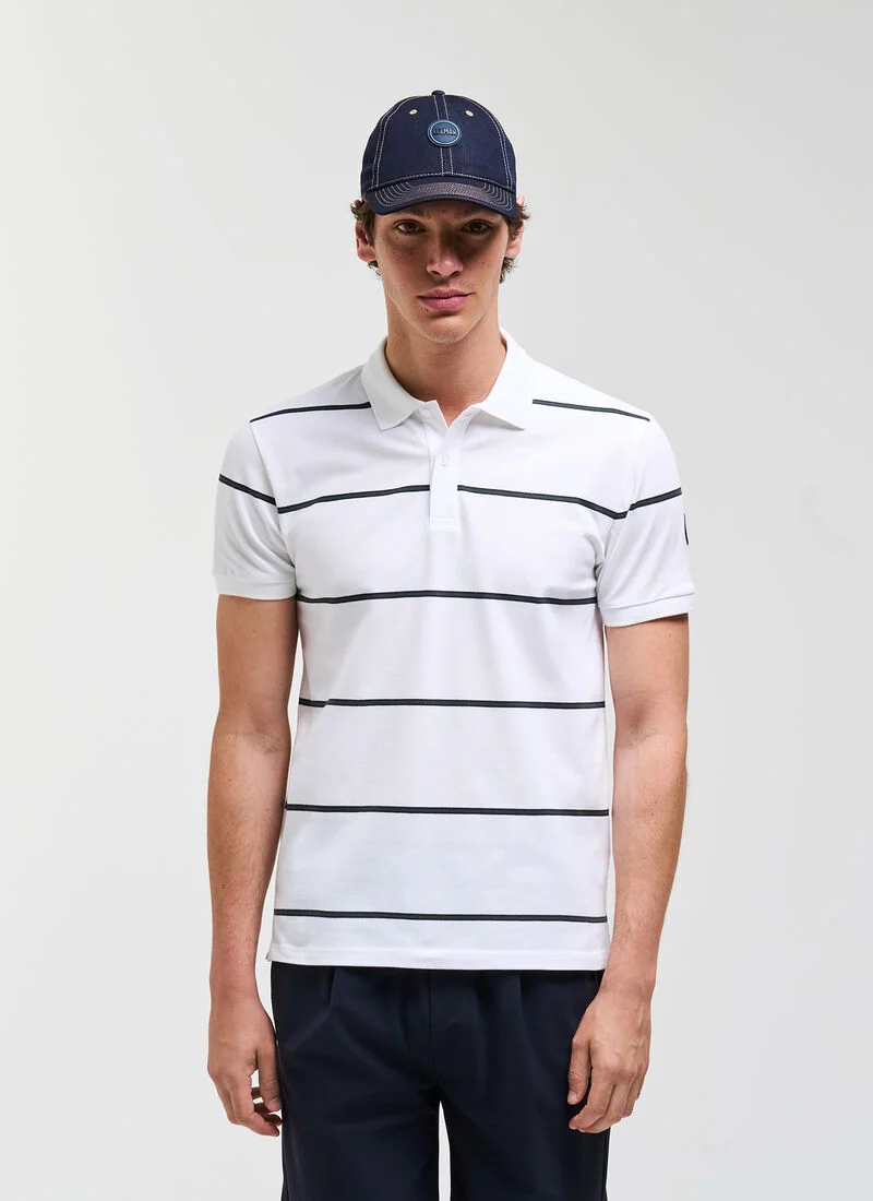 Colmar White Polo Shirt For Men