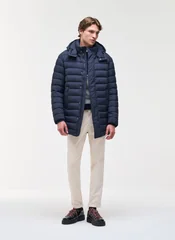 Women's Blue Colmar Down Jacket