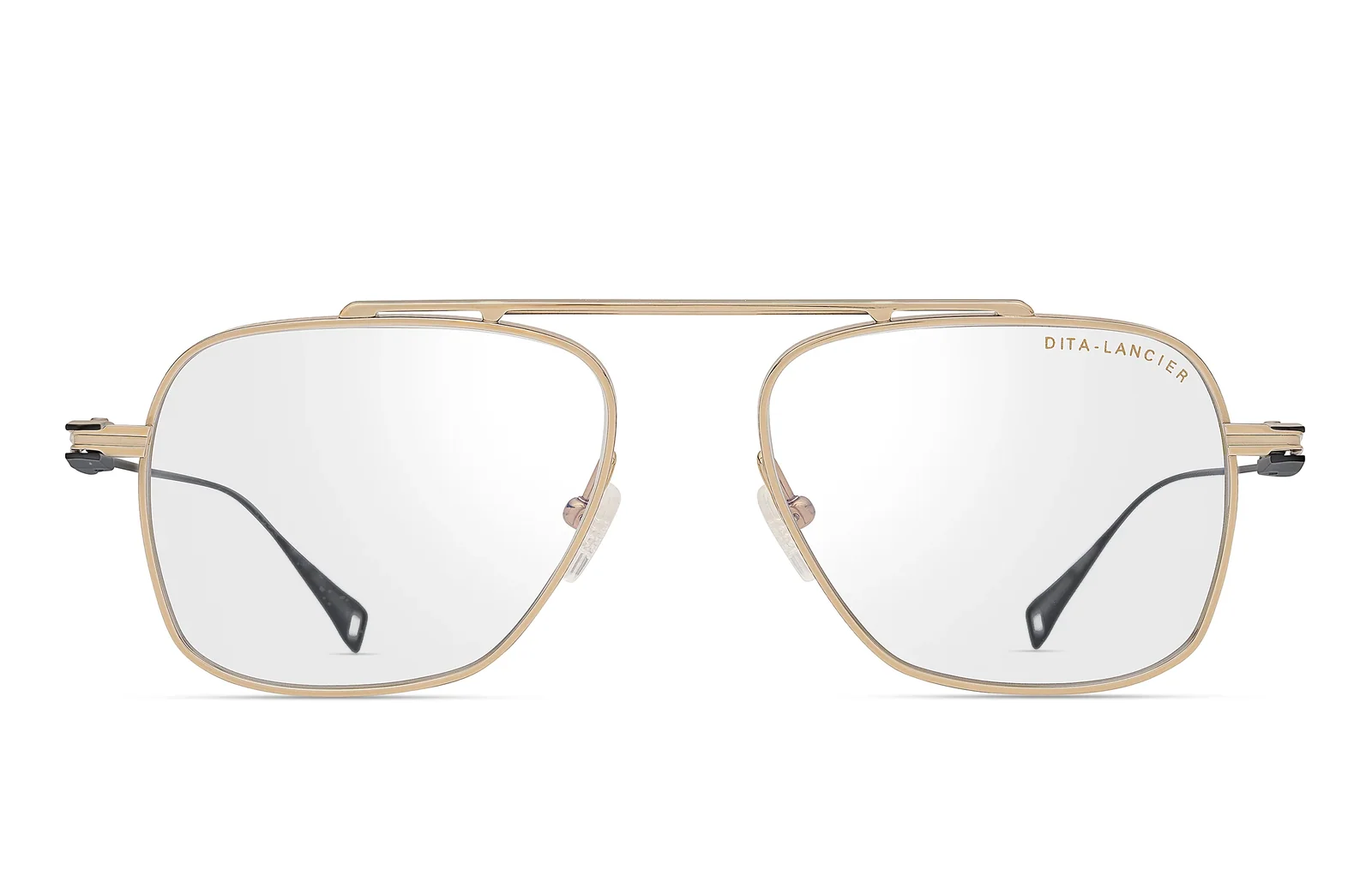 Dita Dlx140/a/01 Lancier Brown Metal Eyeglasses