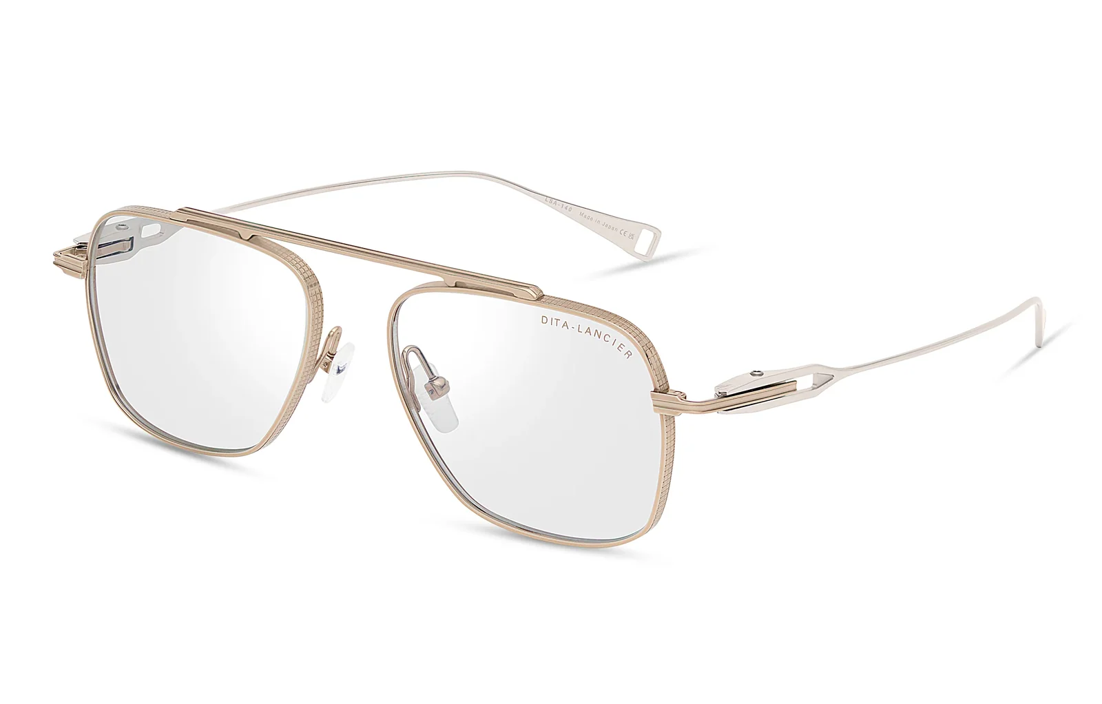 Dita Dlx140/a/01 Lancier Brown Metal Eyeglasses