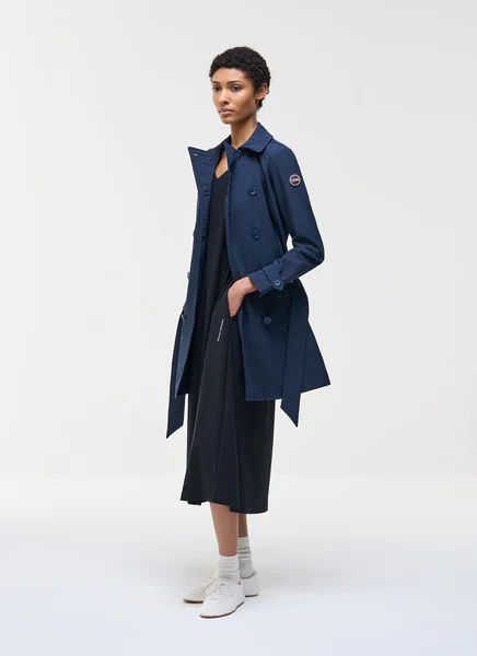 Colmar Women's Blue Double-breasted Jacket