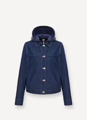 Blue Women's Windbreaker Jacket By Colmar