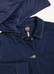 Blue Women's Windbreaker Jacket By Colmar