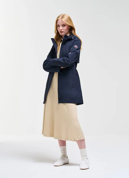 Colmar Women's Blue Windbreaker Jacket