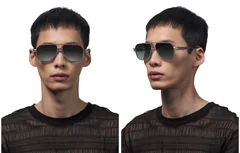 Dita Kudru Yellow & Orange Sunglasses For Men