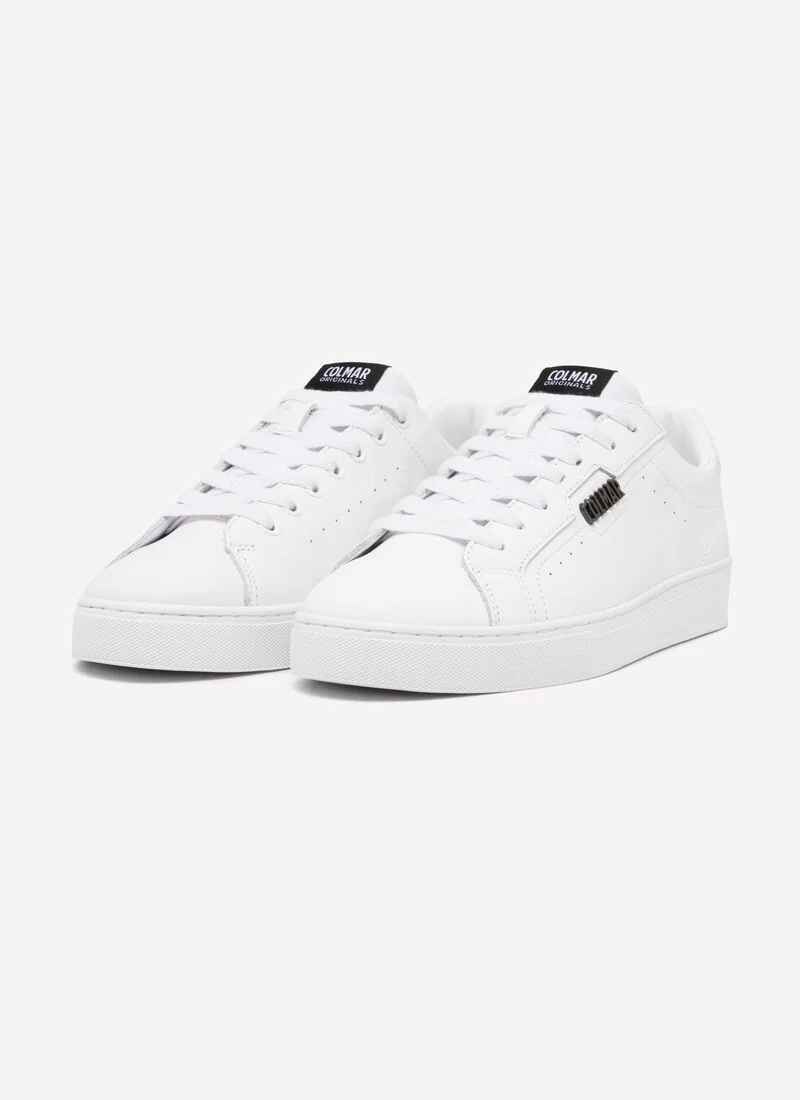 Colmar Originals White Leather Sneakers
