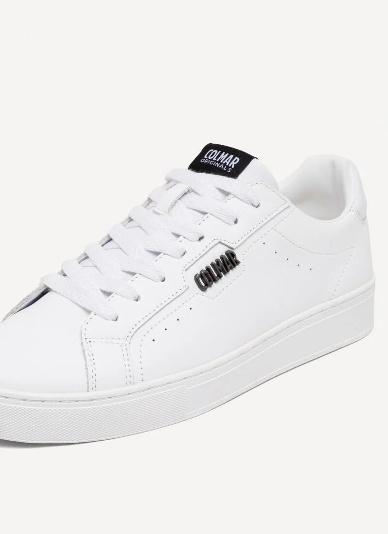Colmar Originals White Leather Sneakers